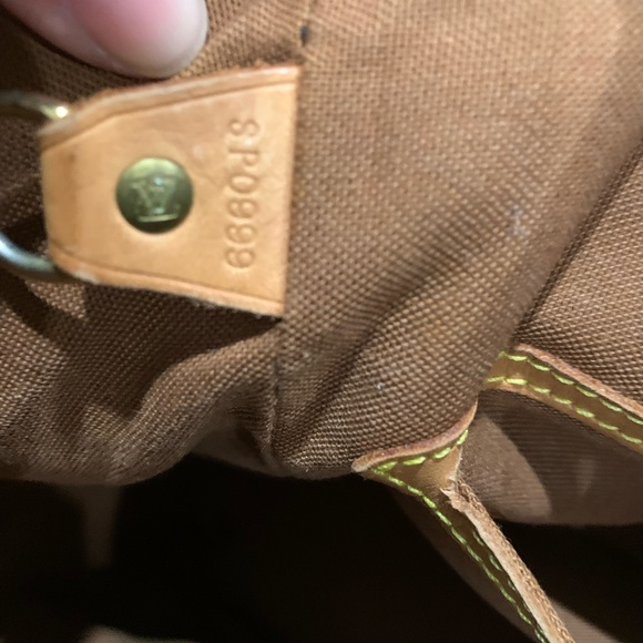 Authentic Louis Vuitton Backpack with LV key fob - Picture 6 of 9